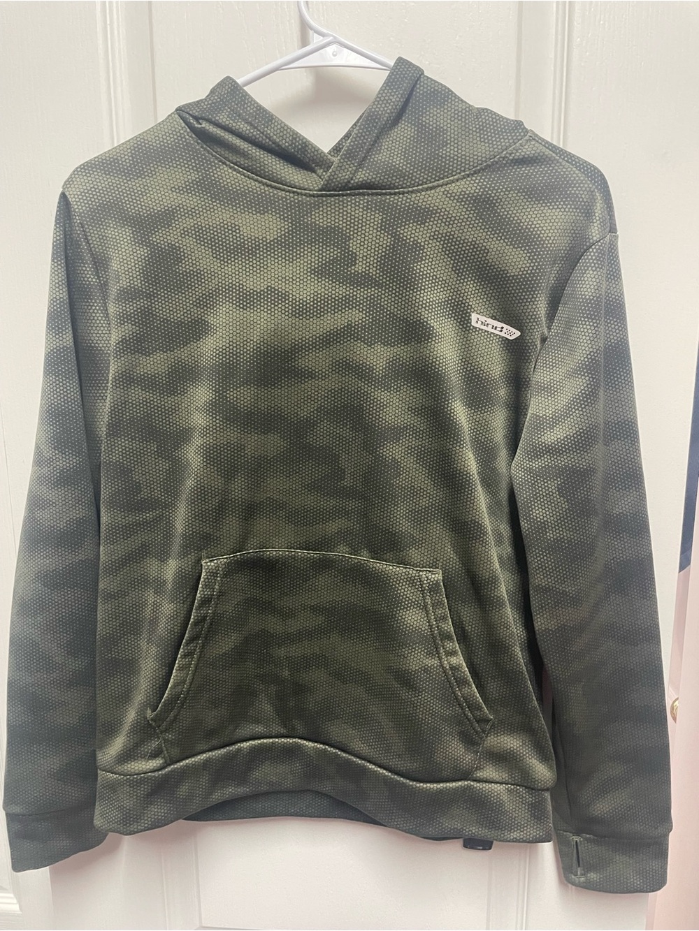 Boy’s Green Camo Hoodie